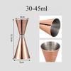 Double-head Stainless Steel Wine Glass with Graduated Cocktail Bar Measures Bar Tools Bar Bartending Tool Set  Mixer Portatil