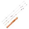 Telescopic Fishing Rod 1.0/6.3mm Mini Fishing Pole Rod Outdoor Portable Ultralight Spinning Casting Lure Rod for Lake Freshwater