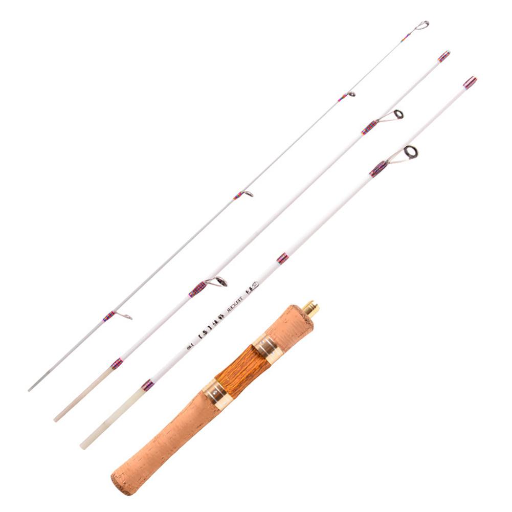 Telescopic Fishing Rod 1.0/6.3mm Mini Fishing Pole Rod Outdoor Portable Ultralight Spinning Casting Lure Rod for Lake Freshwater