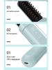 Negative Ion Wireless Hair-Smoothing Comb: Portable, Hair-Friendly Styling Tool.
