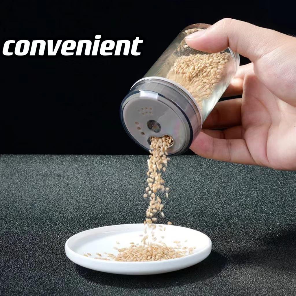 Neue Spot Rotierende Regal Gewürz Flasche Küche Sechs Glas Gewürz Lagerung Flasche Kombination