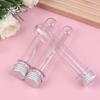 5Pcs 40Ml Transparent Mask Bath Salt Test Plastic Tube With Aluminum Cap Empty Clear Pet Cosmetic Tube
