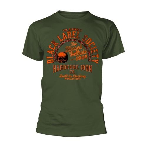 Black Label Society Unisex Adult Hardcore Iron T-Shirt