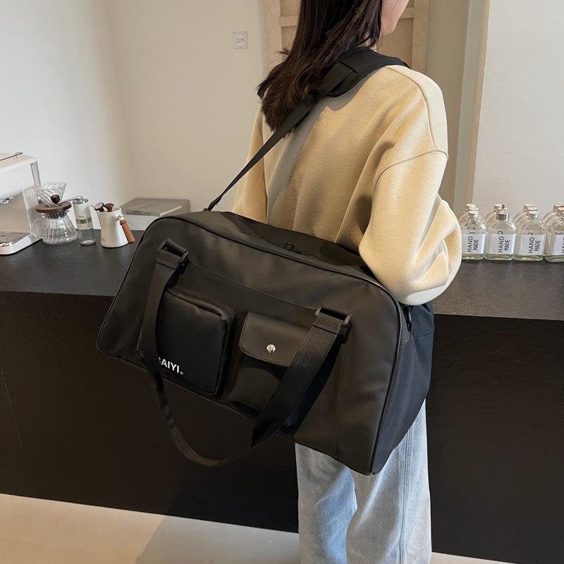 Men and Women's Dry and Wet Separation Sports Gym Bag Short-distance Luggage Bag Trendy Shoes and Warehouse Shoulder Travel Bag