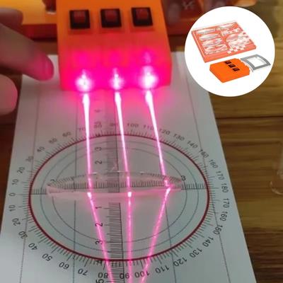 Geometrische Optica Experiment Set Optische Lens Kit Bolle Holle Lens Licht Breken Reflecteren Natuurkunde Onderwijs Kind Wetenschap Cadeau