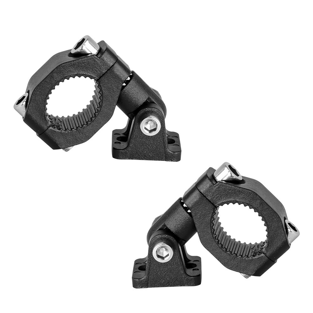 Motorcycle Accessories LED Headlight Spotlight Clamps Bracket Tube Mount for Motorcycle Fog Light Auxiliary Lamp Holder Moto