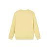 FILA Basic Simple Letter Casual Knit Long Sleeve Pullover Sweatshirt Men sweatshirt Stone-Yellow F11M248212F-LK