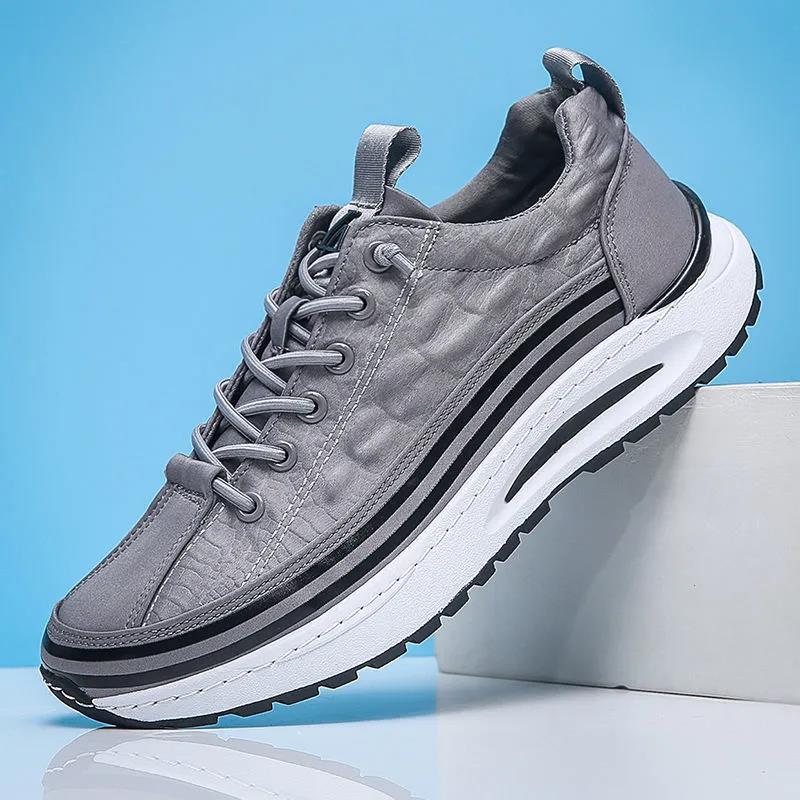 

Холщовые туфли Мужские кроссовки Модные кроссовки Студенческая повседневная обувь Вулканизированная обувь 2024 Весна Осень Tenis Masculino Мужская обувь 39 серый