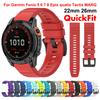 22MM 26MM Silikon QuickFit Armband für Garmin Fenix 6 6X PRO Uhrenarmband Fenix8 7 7X 5 5X PLUS Epix Gen2 965 955 Quatix Tactix Band