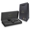 PARKER Sonnet Matt Schwarz CT Kugelschreiber Medium Geschenkbox mit Einkauf Luxuriöses Offizielles Produkt 1950881 Stift, Spitze, Ölbasierte Tinte, Tasche, Geschenk, Nein. V4-2