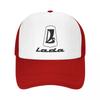 Lada   Soviet Union Car Cccp Kopeyka Ussr Vaz  Baseball Cap Trucker Hats Breathable Splicing