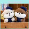 Adorable Beaver Plush Toy Soft Stuffed Animal Doll For Kids Perfect Birthday Gift