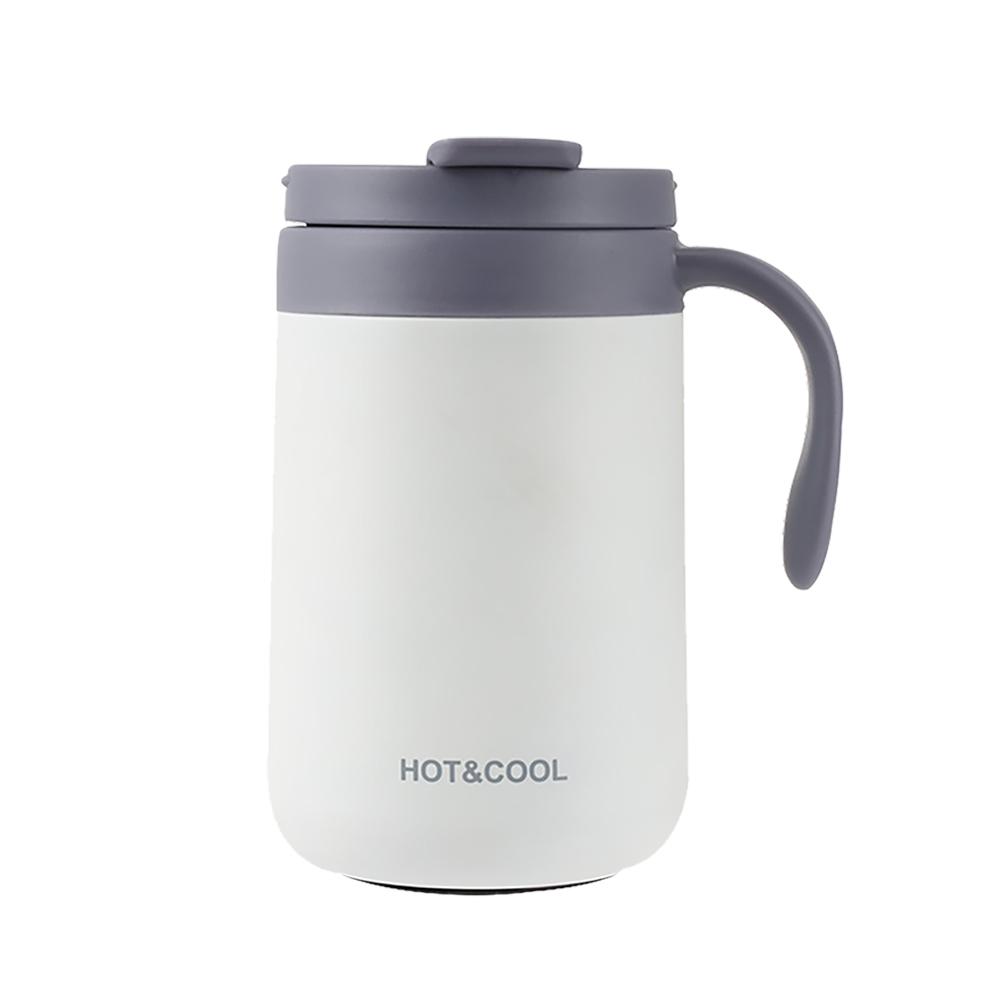 Stainless Steel Coffee Cup 500ML Thermos Mug Leak-Proof Thermos Travel Thermal Vacuum Flask Insulated Cup Water Bottle