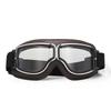 Motorcycle Bike Shield Protective Hiking Wide Field of UV Glasses Helmet Outdoor Unisex Brown Frame Clear Lens [Wayocfei] Goggles, Goggles, Glasses,