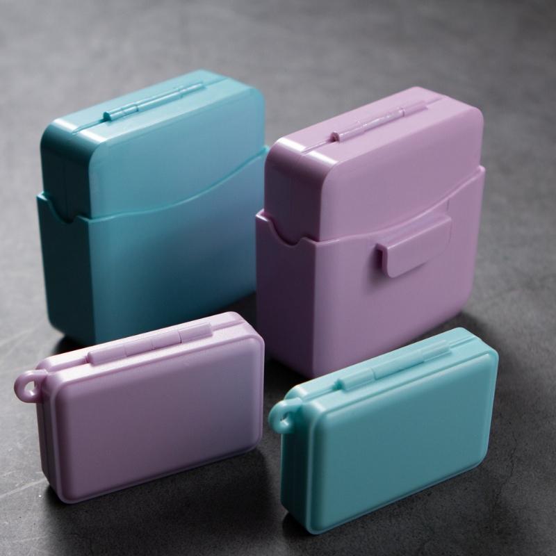 12/24 Colors Small Portable Pigment Box Watercolor Empty Box Small Grid Painting Enthusiasts To Sketch Doodle Art Painting Tool