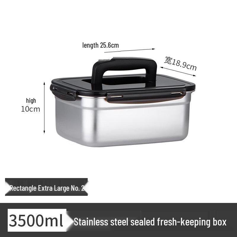 ZISIZ Stainless Steel Food Storage Container