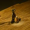 Vintage Bronze Frog Lncense Holder - Decorative Metal Ornament For Office Desk, Tea Room, And Home