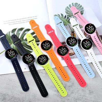 Digitální hodinky 30m vodotěsné módní doplňky LED velký displej luminiscenční sportovní LED elektronické hodinky pro každodenní nošení