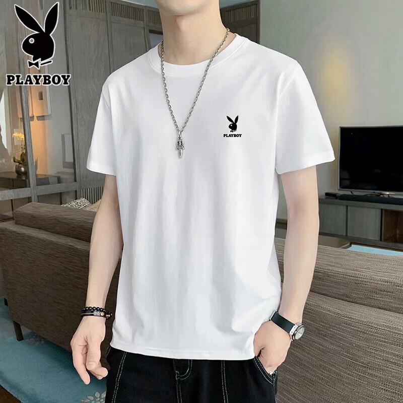 PLAYBOY Men's Summer Cotton T-Shirt
