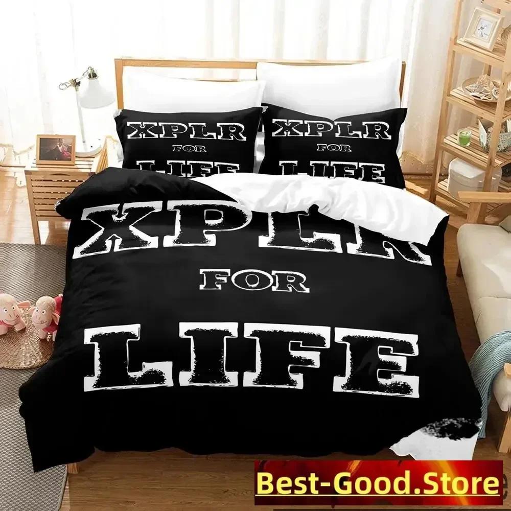 3D Print XPLR Bedding Set Boys Girls Twin Queen King Size Duvet Cover Pillowcase Bed boys Adult Home Textileextile