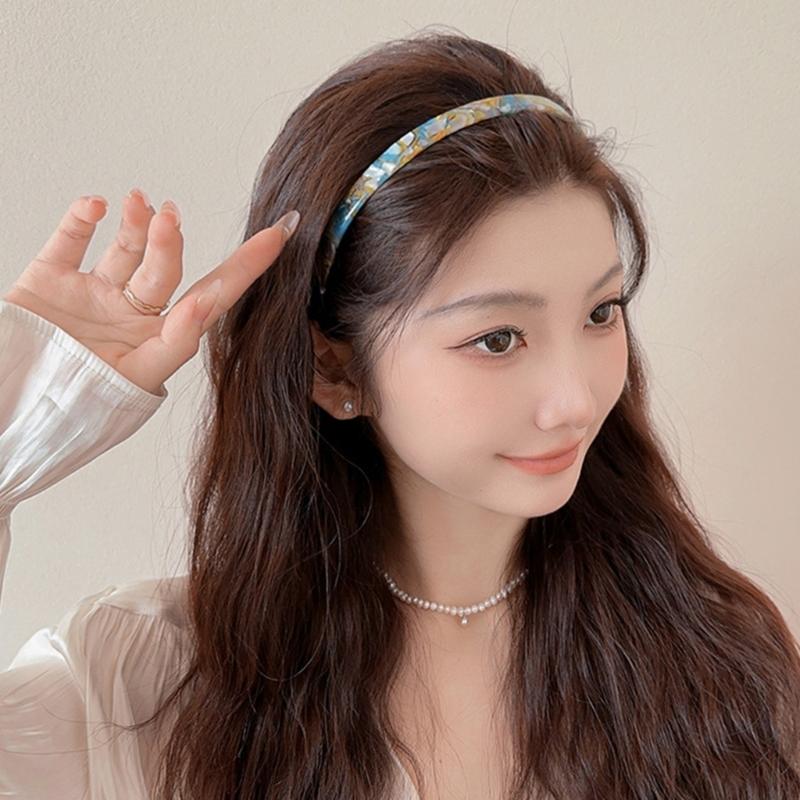 Multipurpose Acetate Hairband Simple High Crowns Headbands Multi Functional Hair Accessory For Fashionable Style 2025