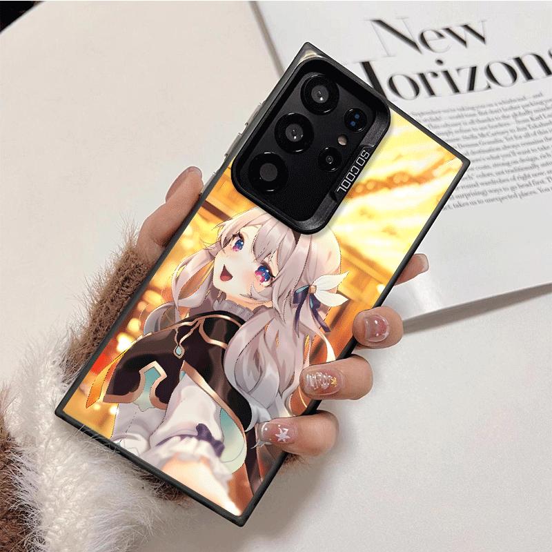

Honkai Star Rail Firefly Shockproof Phone Case for Samsung Galaxy S26 Edge S25 Ultra S24 FE S23 Plus S21 Cover Anti Fall Fundas Samsung S21 FE
