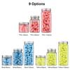 Soft Foam Earplugs Reusable Sponge Earplug Set of 30/60/120PCS Optional Ear Plugs for Sleeping Anti-