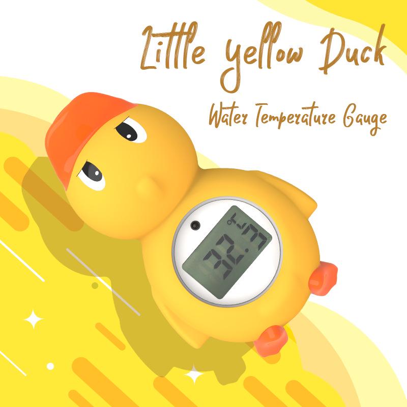 

Smart Baby Bath Thermometer - Cartoon Design, Accurate Water Temperature Measurement Built-in White Movement