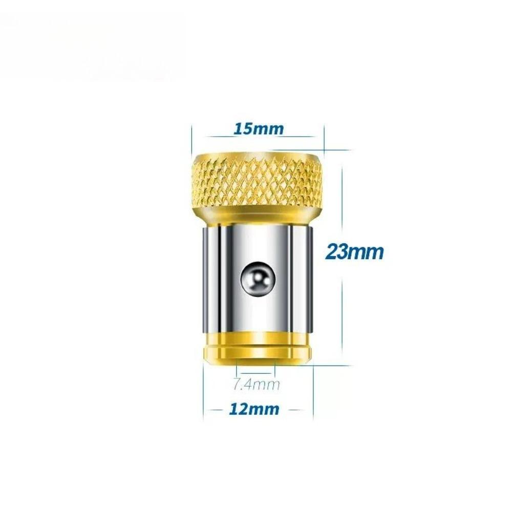 Magnetic Drill Bit Holder Set, Anti-Slip Electromagnetic Ring Screwdriver Bit, Suitable for 1/4" Hex Shank Screwdriver