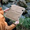 Outdoor Foldable Seat Cushion Portable Camping Mat Moisture-Proof Sitting Pad for Travel Hiking Picnic Oxford Cloth Beach Mat