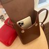 Niche 2025 Stylish Retro Crossbody Phone Bag - Unisex Japanese & Korean Textured Design