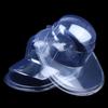 Gorra de Béisbol Sombrero de Pico de Pato Caja Transparente Soporte de Exhibición Antideformación Puede Colgar Almacenamiento Soporte para Gorra Cubierta Antipolvo