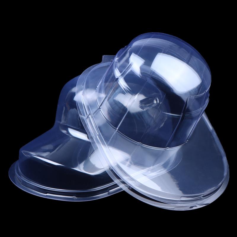 Gorra de Béisbol Sombrero de Pico de Pato Caja Transparente Soporte de Exhibición Antideformación Puede Colgar Almacenamiento Soporte para Gorra Cubierta Antipolvo