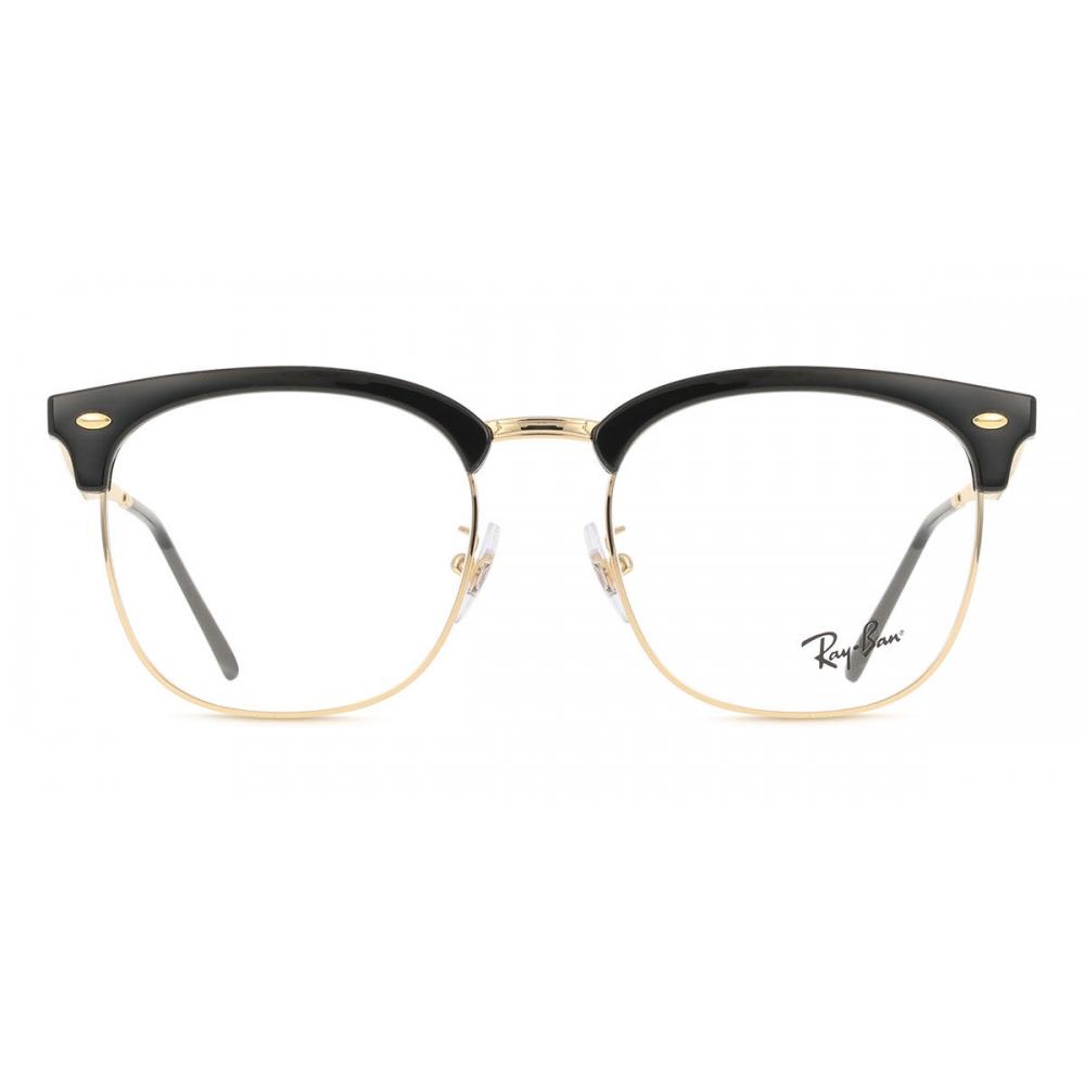 

Ray Ban Rx7318d Asian Fit 8239 Unisex Eyeglasses Black On Gold/54-19-145