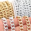 5 Yards/Roll Aluminum Chain Metal O-Shaped Twist Bulk Chains For Jewelry Making DIY Bracelets Necklace Clothing Bags Accessories