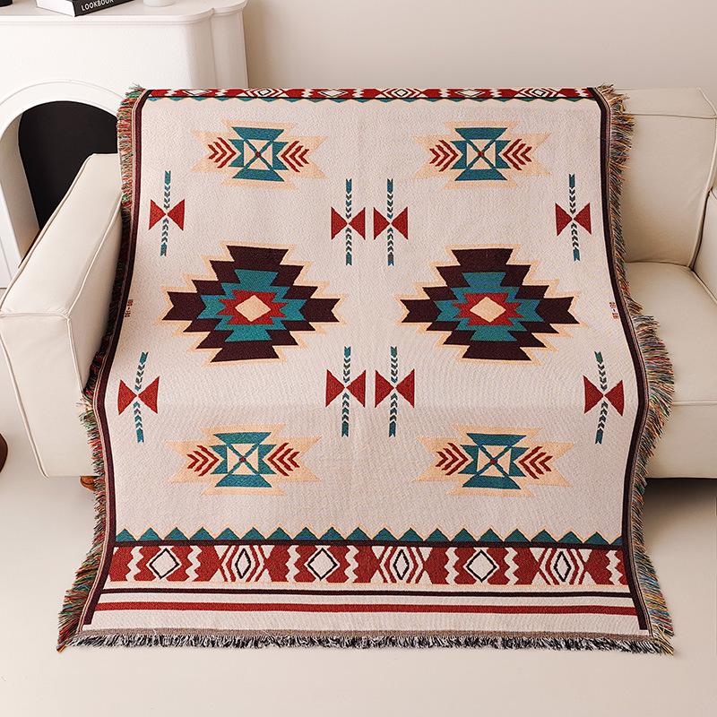 American Graffiti Sofa Towel: Stylish, Moisture-Proof Picnic Mat, Living Room Rug, Camping Blanket & Sofa Cushion Cover.