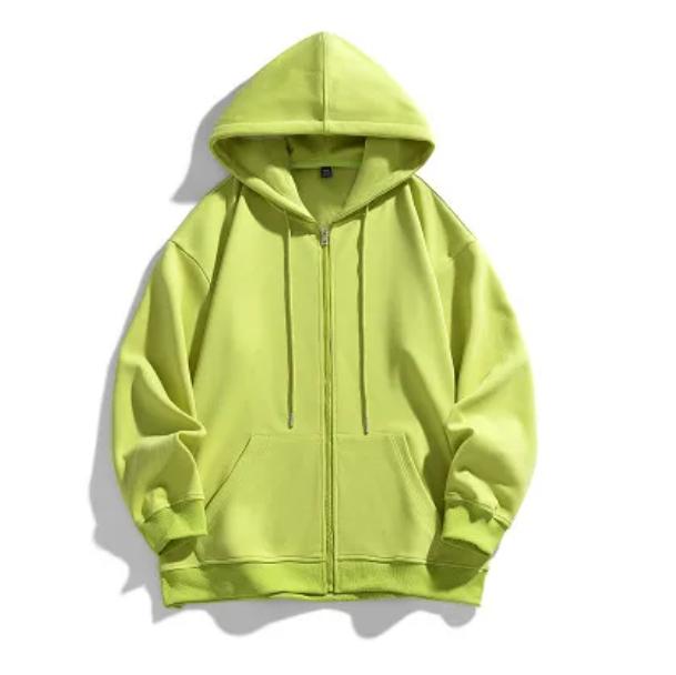 Cardigan Sweater Men's Spring and Autumn Jacket Men's Clothes Hooded Sweater