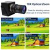 SVPRO 8MP USB Manual Focus Webcam with Varifocal Lens 10x Zoom External Camera for Laptops and UVC Plug and Play Camera, 5-50mm CS-Mount - PCs,