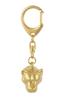 American Staffordshire Terrier, Amstaff – Keychain and necklace with a dog in a box, high-quality gold-plated product | Art-Dog