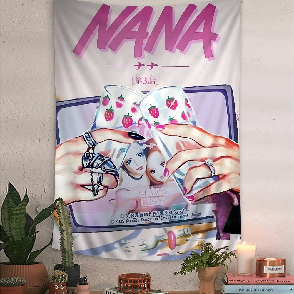 Anime NANA Colorful Tapestry Wall Hanging Bohemian Wall Tapestries Mandala Wall Art Decor
