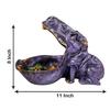 Showpiece for Home Decor Showpiece|Hippo Showpiece for Home Decorative Showpiece (Hippo Purple), 10x7 Cm