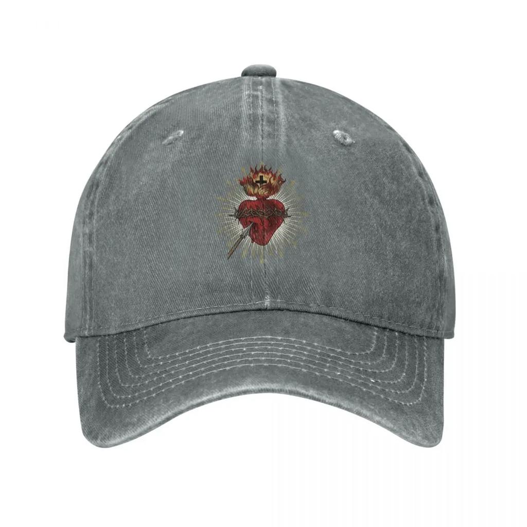 Sacred Heart of Jesus Christ Baseball Cap fishing hat hats for Unisex Luxury Hat Sun Cap Womens Beach Outlet Unisexs