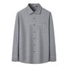 Zhuangji JGD5C3C2013 Men's Long-Sleeve Plaid Shirt