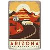 USA Route 66 Metal Signs Wall Poster Plaque Warning Sign Vintage Iron Painting Decoration for Home Cafe Living Room Club Bar
