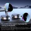 Magnetic Car Wireless Charger Phone Holder 360° Rotatable Phone Mount for Iphone Samsung Xiaomi Suction Cup Vacuum Foldable
