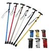 Multifunctional Aluminum Alloy Telescopic Hiking Poles for Elderly - Foldable Walking Sticks