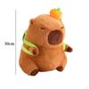 Capybara Plush Toy Cute Stuffed Animal 30cm Comfortable Kids Room Decor Doll