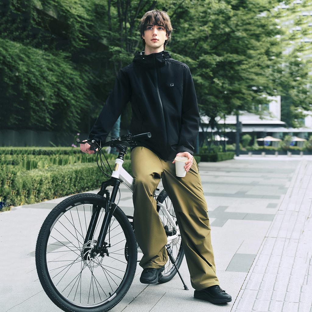 FILA Fitness Outdoor Windproof Breathable Hooded Long Sleeve Jacket Unisex Jacket A51U531701F-BK