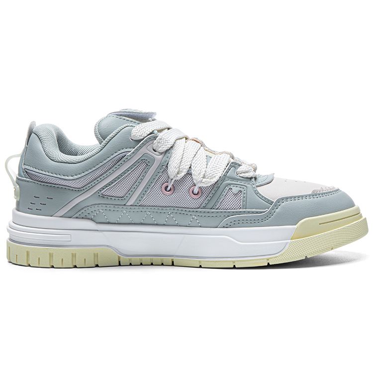 Kappa Casual Versatile Non-Slip Wear-Resistant Low-Top Skate Shoes Unisex sneakers Cloud-Blue Ice-Blue Purple K0DU5CC17CJ-8650