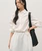 Leopeusaideuhwaiteulabel Natural Shirt Dress Cloud White